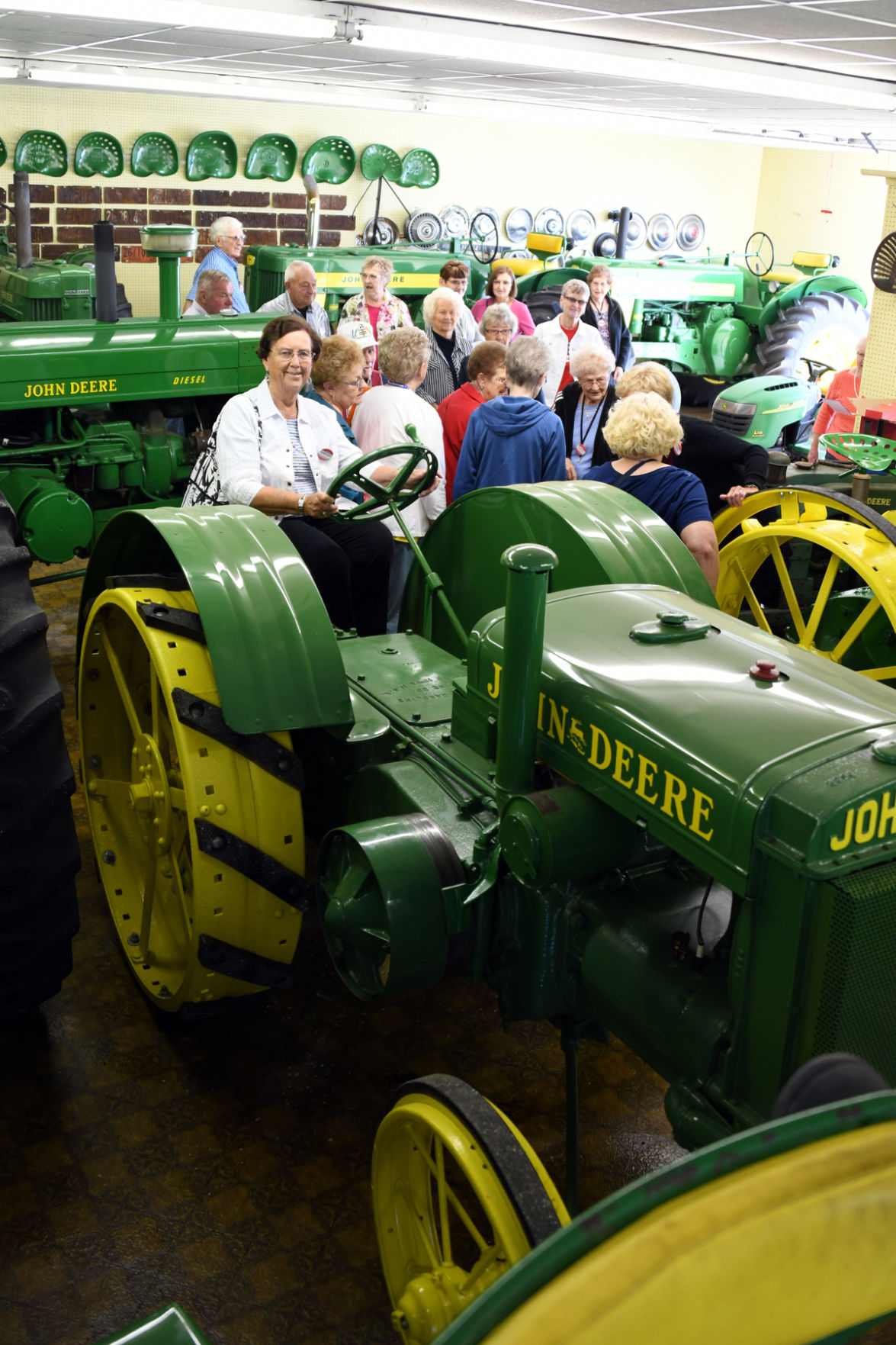 018 Adeline Otto on a 1925 John Deere D.JPG